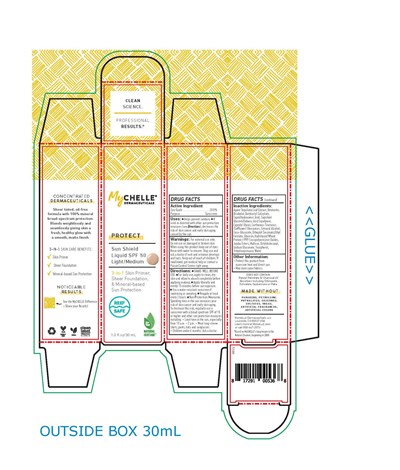 Package Box (Mych2021 Protect 536m Bx 30ml Sun Shield Liquid Tint Lt Med V2)